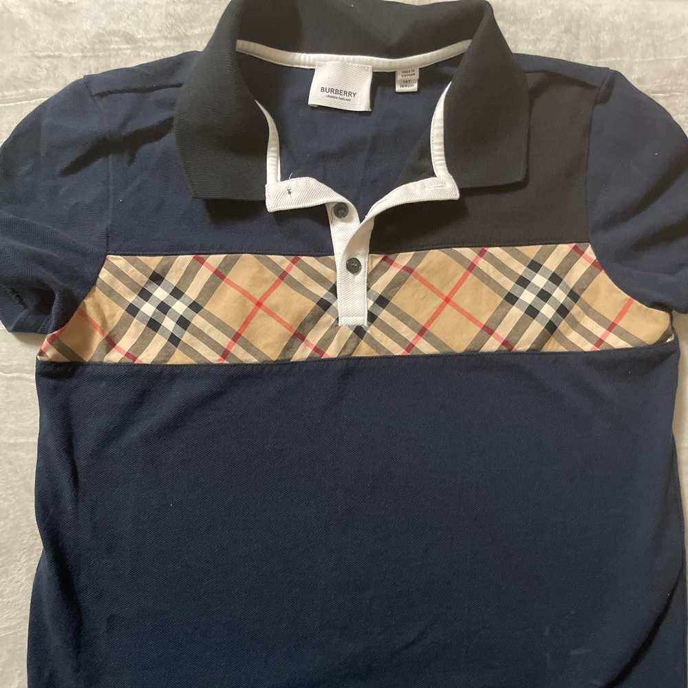 Boys Burberry Polo